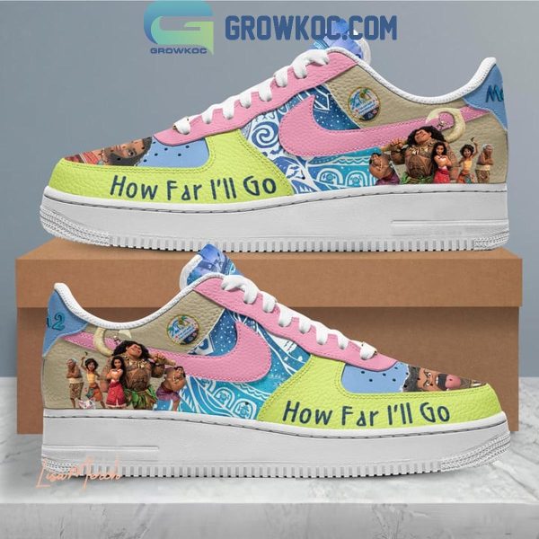 Moana 2 How Far I’ll Go With You 2024 Air Force 1 Shoes