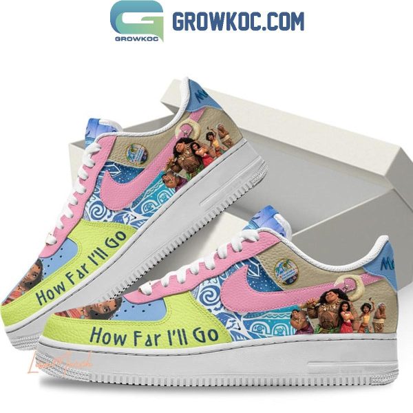 Moana 2 How Far I’ll Go With You 2024 Air Force 1 Shoes