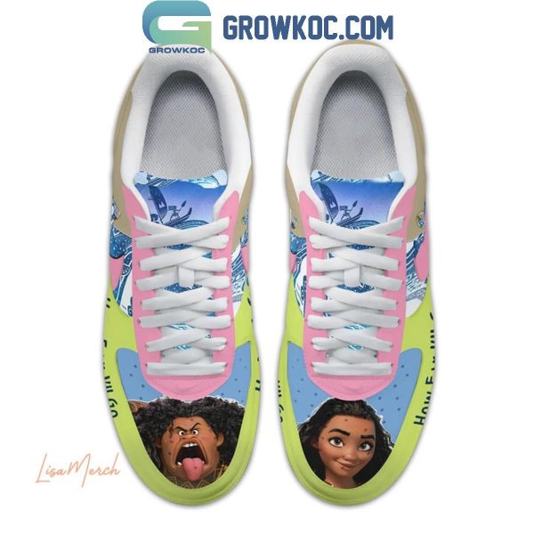 Moana 2 How Far I’ll Go With You 2024 Air Force 1 Shoes