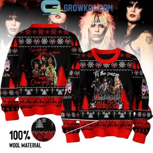 Motley Crue A Motley Christmas And Happy Crue Year 2025 Ugly Sweater