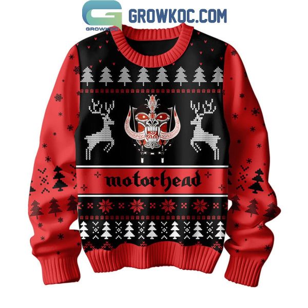 Motorhead Born To Lose Live To Win Holidays Christmas 2024 Ugly Sweater