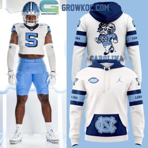 NC Tar Heels North Carolina Football Throwback 2024 Retro Hoodie T-Shirt