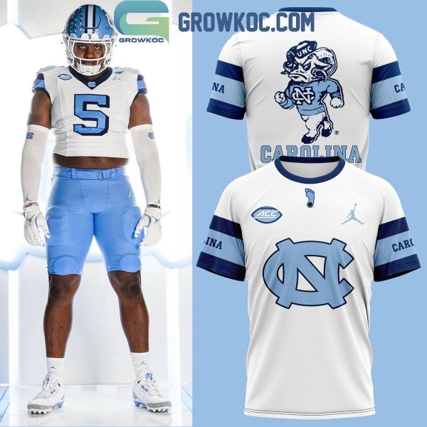 NC Tar Heels North Carolina Football Throwback 2024 Retro Hoodie T-Shirt