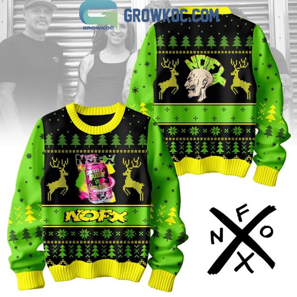 NOFX The Idiots Are Taking Over Merry Christmas 2024 Ugly Sweater