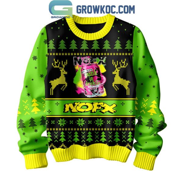 NOFX The Idiots Are Taking Over Merry Christmas 2024 Ugly Sweater