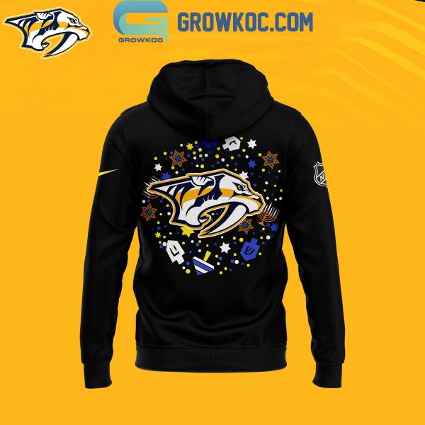 Nashville Predators 2024 Jewish Community Night Hoodie T-Shirt