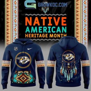 Nashville Predators Honoring Native American Heritage Legacy Hoodie Long Pants