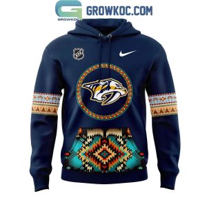 Nashville Predators Honoring Native American Heritage Legacy Hoodie Long Pants