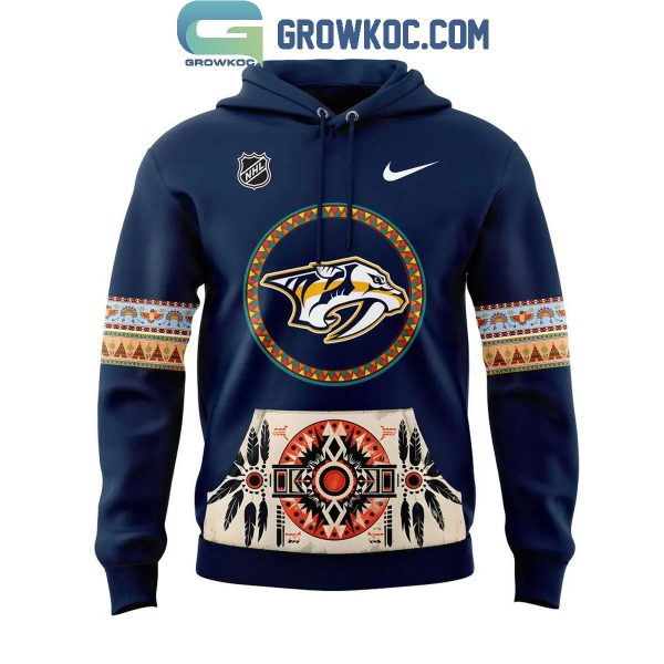 Nashville Predators Native American Heritage 2024 Hoodie Long Pants