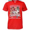 Navy Shipmen 2024 Armed Force Bowl Champion Celebrating T-Shirt