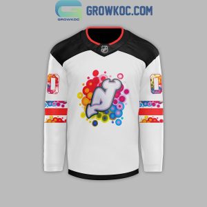 New Jersey Devils 2024 Pride Night Personalized Hockey Jersey