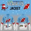 Detroit Red Wings Snoopy Celebrating Peanuts Winter Break 2024 Baseball Jacket