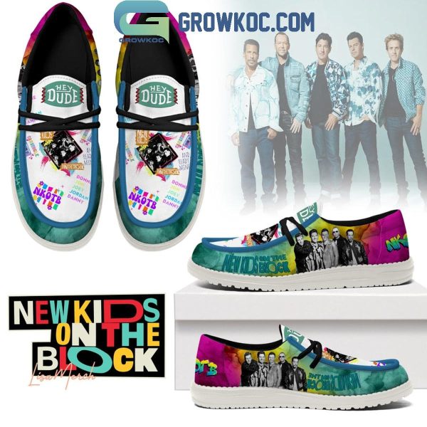 New Kids On The Block True Band Pop Icon 2025 Hey Dude Shoes