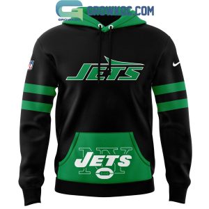 New York Jets Style 2024 Jets Legacy Black Hoodie T-Shirt