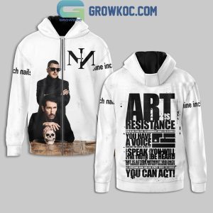 Nine In Nails Art Is Resistance 2025 Hoodie T-Shirt