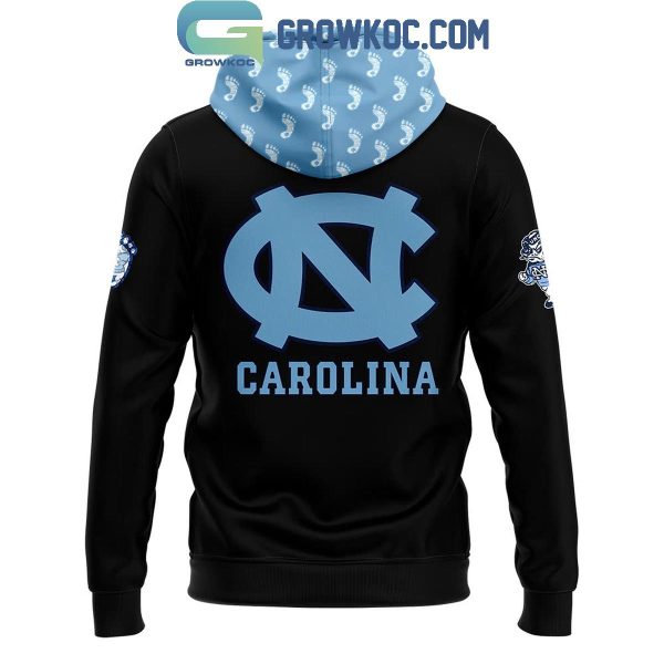 North Carolina Tar Heels Football 2024 Throwback Little Step Hoodie T-Shirt