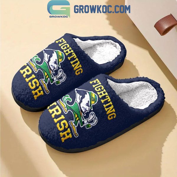 Notre Dame Fighting Irish Go Irish 2025 House Slippers