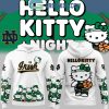 Notre Dame Fighting Irish Hello Kitty Just Stay Cool 2024 Green Hoodie T-Shirt