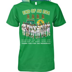 Oakland Athletics End Of An Era T Shirt