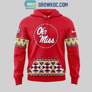 Ole Miss Rebels Football Remember Native American Heritage Hoodie T-Shirt