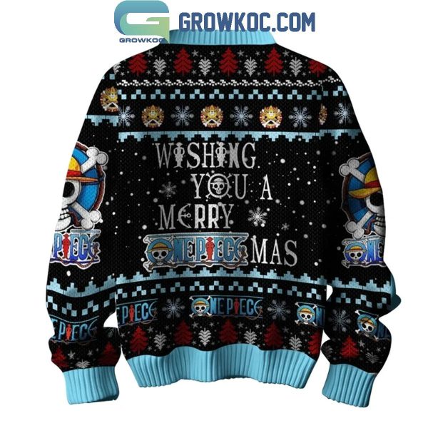 One Piece We Wish You A Merry Once Piecemas Christmas Ugly Sweater