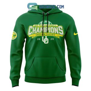 Oregon Ducks 2024 Football Big10 Championship Winner Hoodie T-Shirt