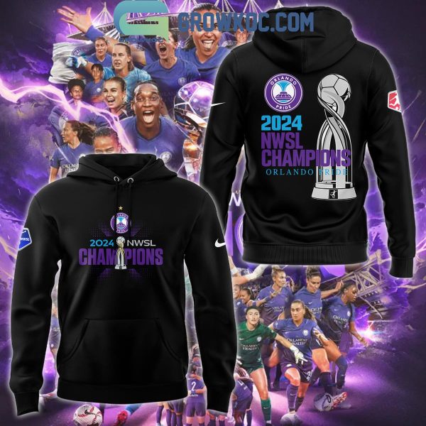 Orlando Pride 2024 NWSL Champions Fan Celebration Hoodie Long Pants