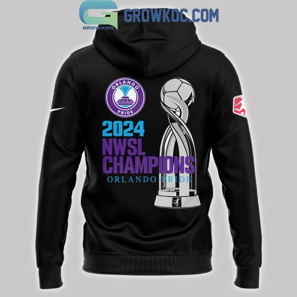 Orlando Pride 2024 NWSL Champions Fan Celebration Hoodie Long Pants