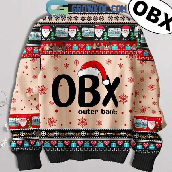 Outer Banks OBX Merry Obxmas 2024 Christmas Ugly Sweater