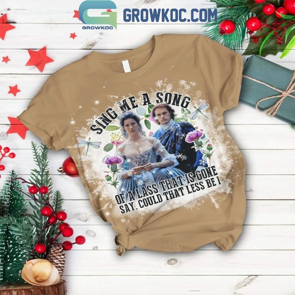 Outlanders Merry Christmas 2024 Sing Me A Song Fleece Pajamas Set