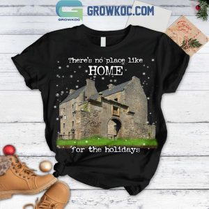 Outlanders There’s No Place Like Home For Holidays Christmas Fleece Pajamas Set