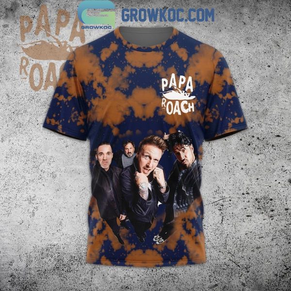 Papa Roach Rise Up The Roach Tour 2025 Hoodie T-Shirt