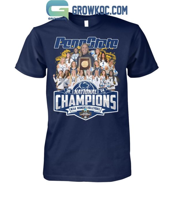 Penn State Lady Lions Women’s Volleyball National Champions 2024 T Shirt