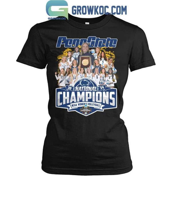 Penn State Lady Lions Women’s Volleyball National Champions 2024 T Shirt