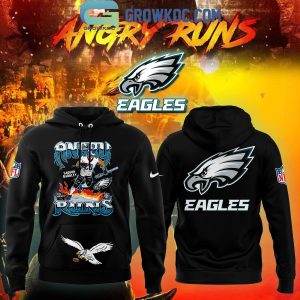 Philadelphia Eagles 2024 The Winner Of Angry Runs Saquon Barkley Hoodie T-Shirt