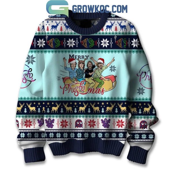 Phish Band Merry Phishmas Christmas 2024 Ugly Sweater