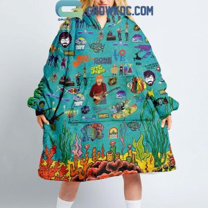 Phish Go Fishing You Got One Life Oodie Hoodie Blanket