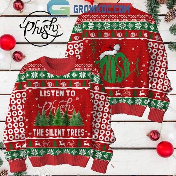 Phish Listen To The Silent Trees Christmas Ugly Sweater