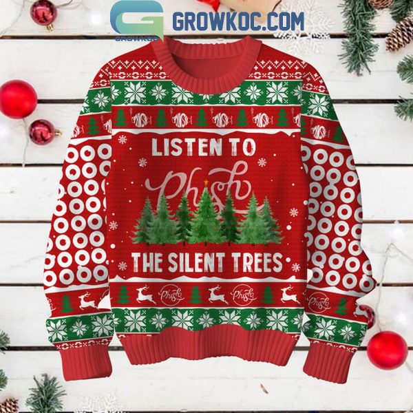 Phish Listen To The Silent Trees Christmas Ugly Sweater