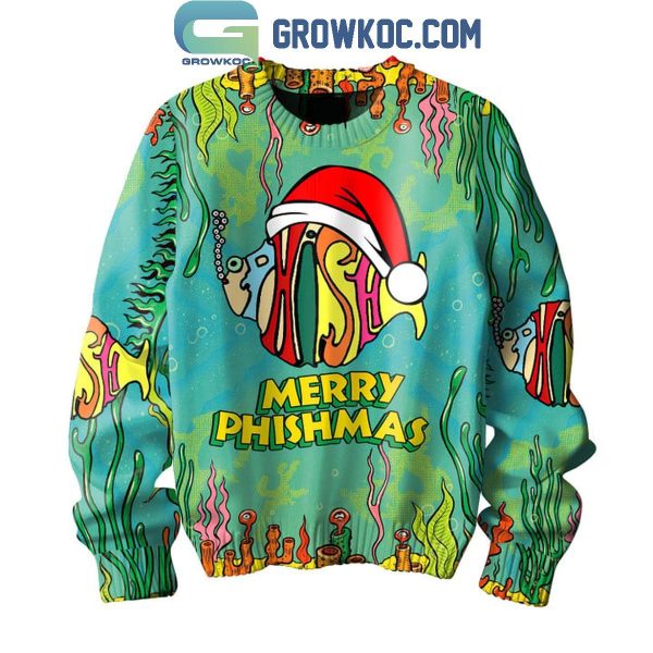 Phish Merry Phishmas The Grinch Waiting For 2024 Christmas Ugly Sweater