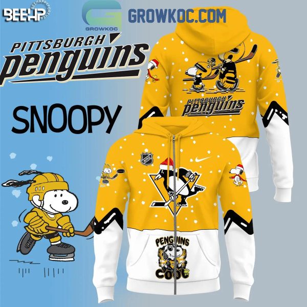 Pittsburgh Penguins 2024 Snoopy Night And Day Christmas Hoodie T-Shirt