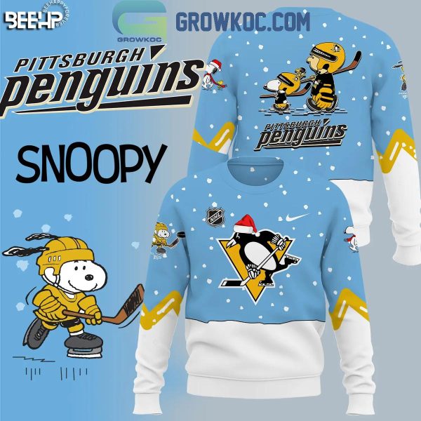 Pittsburgh Penguins 2024 Snoopy Night And Day Christmas Ugly Sweater