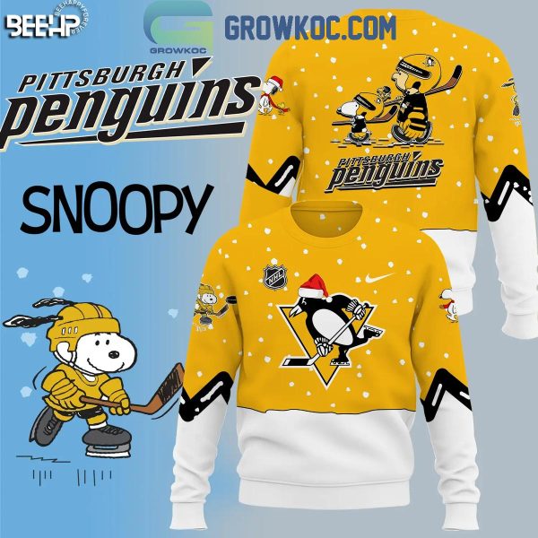 Pittsburgh Penguins 2024 Snoopy Night And Day Christmas Ugly Sweater