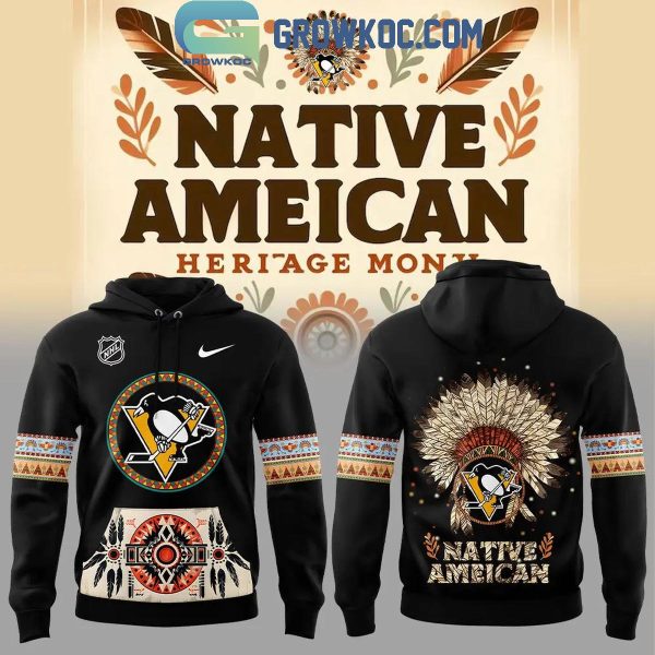 Pittsburgh Penguins Native American Heritage 2024 Hoodie Long Pants