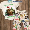 Post Malone Merry Christmas With Love From Posty 2024 Fleece Pajamas Set