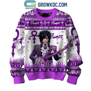 Prince Purple Rain 2025 In Christmas Ugly Sweater