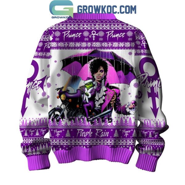 Prince Purple Rain 2025 In Christmas Ugly Sweater