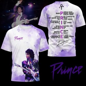 Prince All The Immortals Song Collection 2024 Hoodie T-Shirt