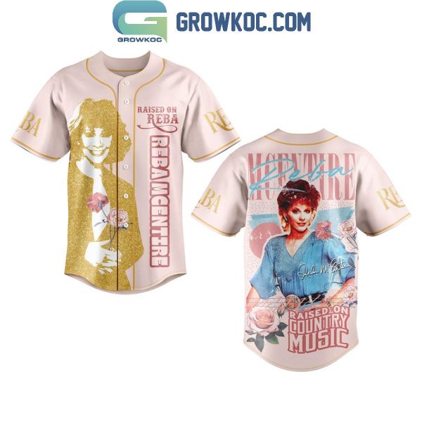 Reba McEntire Raised On Country Music Baseball Jersey