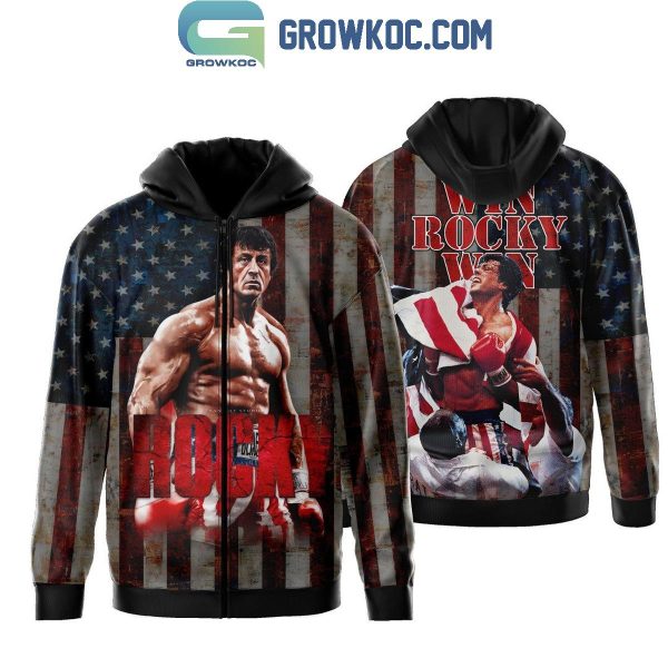 Rocky Win Rocky Win 2024 Sylvester Stallone Hoodie T-Shirt